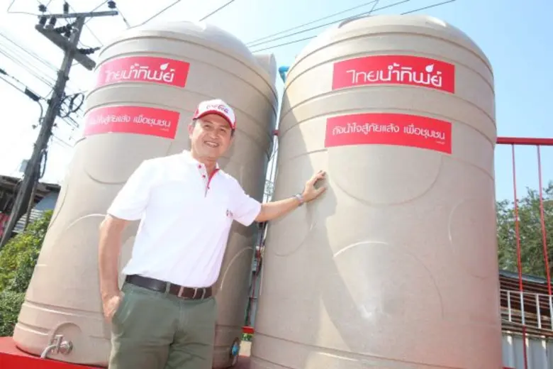 โคคา-โคลาฯ ชูการจัดการน้ำภายในองค์กรและชุมชน หัวใจสำคัญสู่การรับมือภัยแล้งอย่างยั่งยืน โครงการ “รักน้ำ” ตัวอย่างความร่วมมือระหว่างทุกภาคส่วน