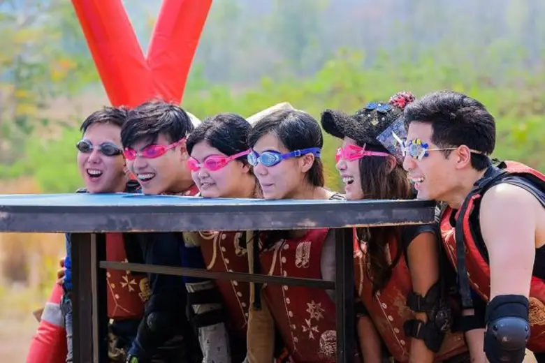 ทีวีไกด์: รายการ "โหด มัน ฮา ประเทศไทย" เหล่าผู้กล้า “ท้ายกก๊วน..ดวลยกแก๊ง” บุกปราสาททาเคชิ 2 สัปดาห์ติด!