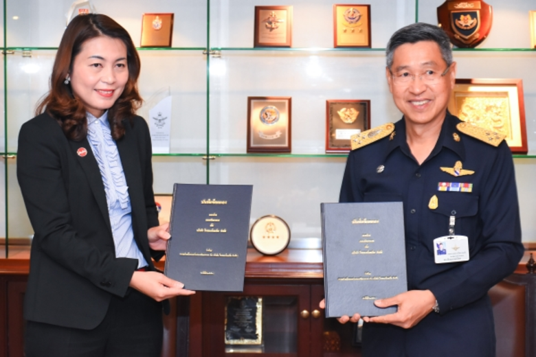 ภาพข่าว: "ไทยแอร์เอเชีย" ลงนามร่วม "กองทัพอากาศ" เพื่อบูรณาการความพร้อมด้านการบินและบุคลากร