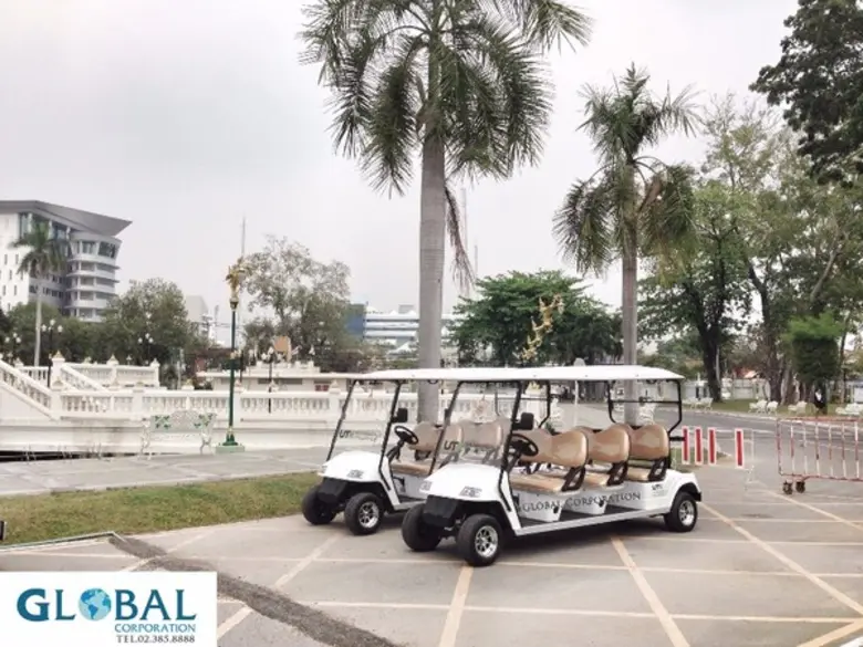 ส่งมอบรถกอล์ฟไฟฟ้า 6 ที่นั่ง ณ.มหาวิทยาลัยเทคโนโลยีราชมงคลกรุงเทพ