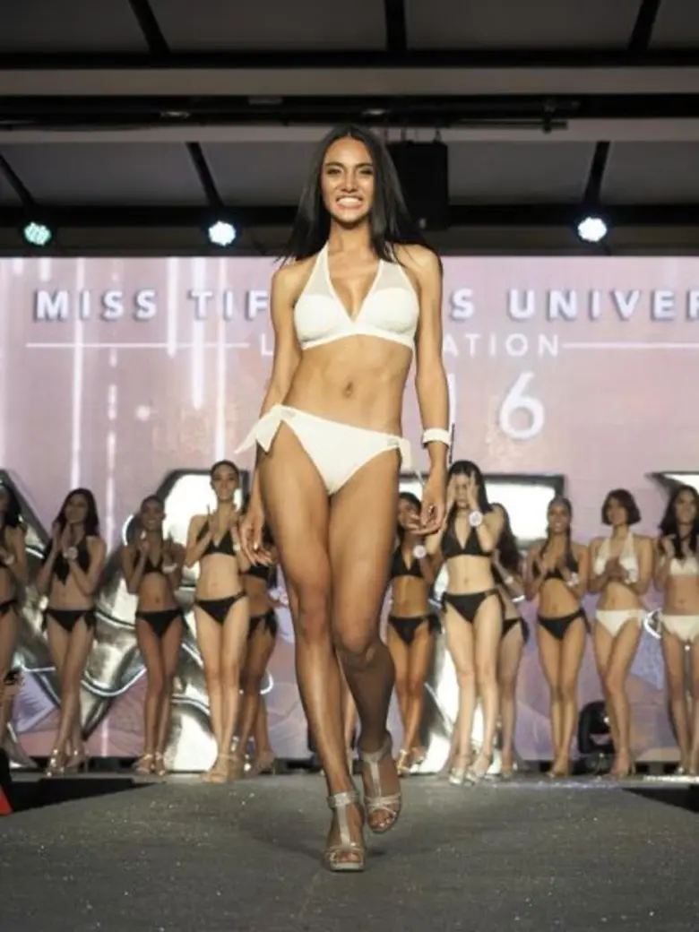 หุ่นปังสุด หมายเลข 17 ณัชชาภรณ์ เทพคุณานนท์ ใบไผ่ คว้ารางวัล Miss Fit & Firm ประจำปี 2559 ในการประกวดMiss Tiffany’s Universe 2016