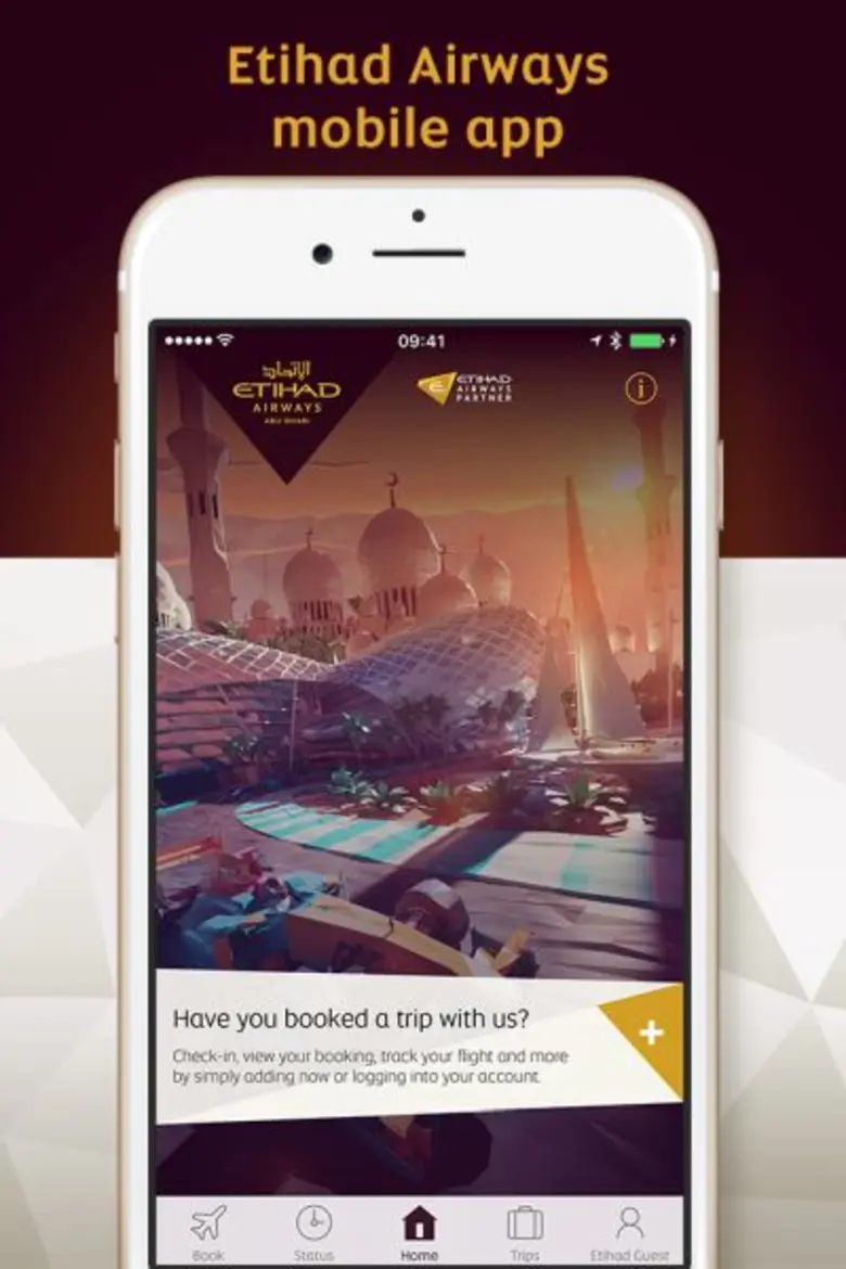 Etihad Airways has launched a mobile appl...