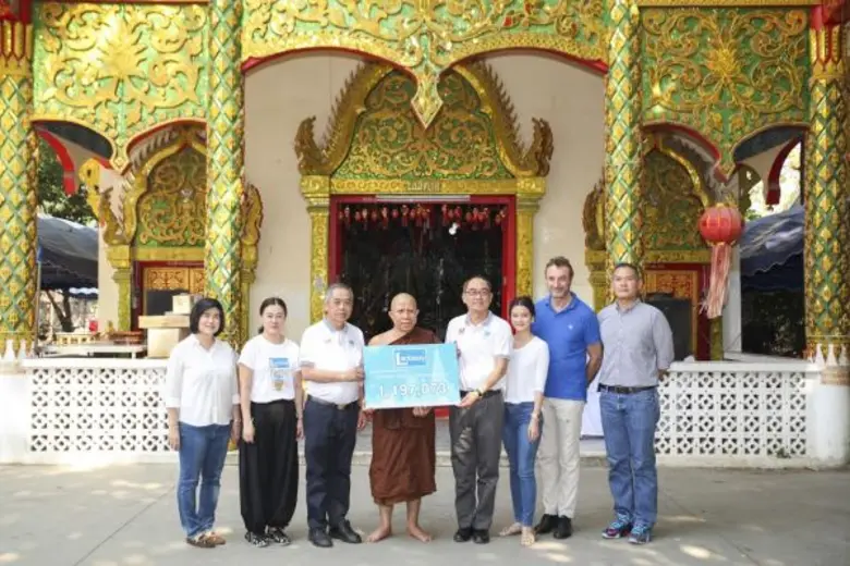 แลคตาซอย มอบความสุข สนับสนุนทุนการศึกษาให้เด็กกำพร้าวัดดอนจั่น