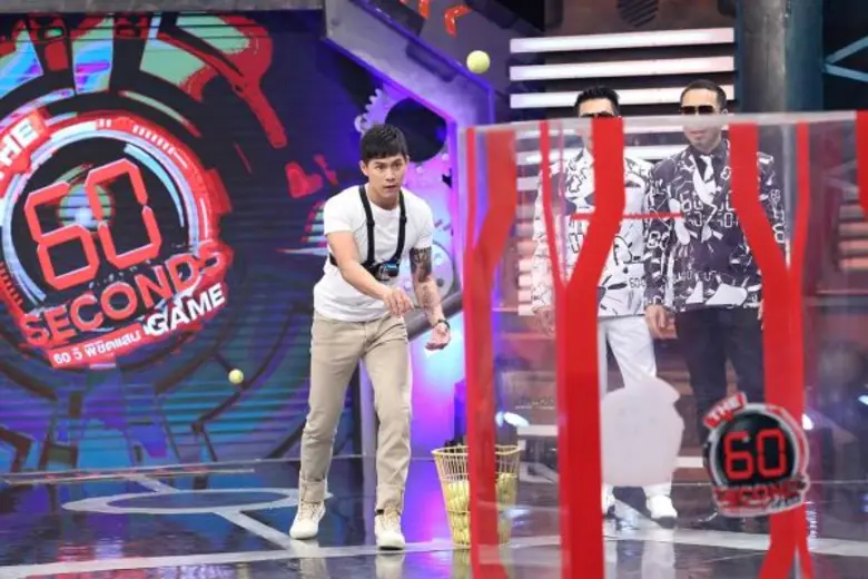 ทีวีไกด์: รายการ “The 60 Seconds game 60 วิ พิชิตแสน” “กาย-รัชชานนท์” พิชิตภารกิจ หวังคว้า มอเตอร์ไซค์กลับบ้าน!!!