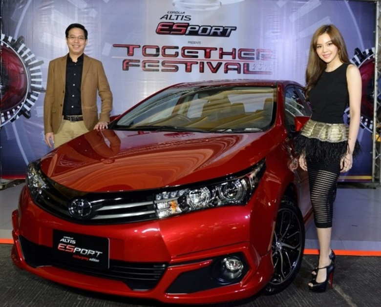 โตโยต้า ชวนสัมผัสประสบการณ์ความมันส์ระดับโลก กับสุดยอดเทศกาลดนตรีอิเลกทรอนิกส์แดนซ์ “Corolla Altis ESport presents TOGETHER FESTIVAL 2016”