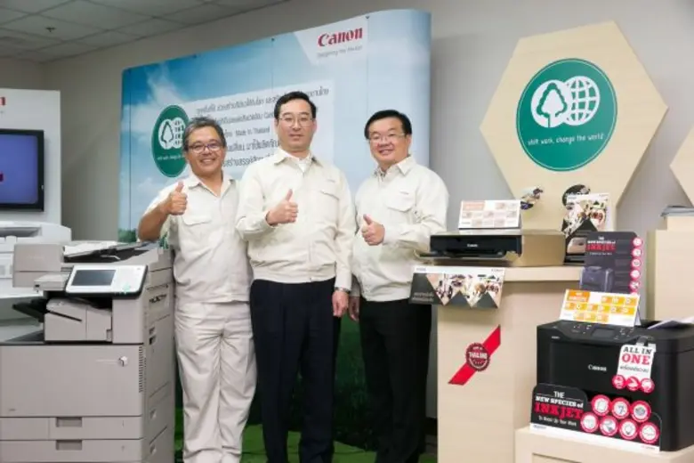 แคนนอน เปิดตัวแคมเปญ “Canon Ecolism” สำหรับผลิตภัณฑ์เครื่องถ่ายเอกสาร เครื่องพิมพ์หน้ากว้าง และพรินเตอร์ เน้นนวัตกรรมที่เป็นมิตรต่อสิ่งแวดล้อม และผลิตในประเทศไทย