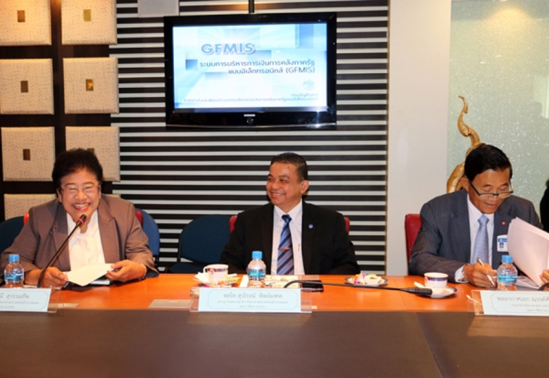 อธิบดีกรมบัญชีกลางให้การต้อนรับคณะกรรมาธิการวิทยาศาสตร์ เทคโนโลยีสารสนเทศ และการสื่อสารมวลชน สนช.