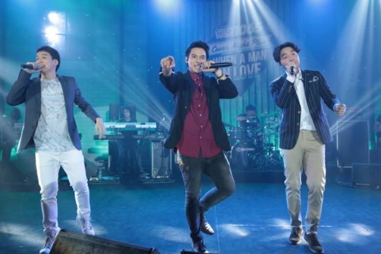 แฟนคลับกรี๊ดแตก บี้ - แดน - เบล ประชันสุดมันส์ ได้ใจคนทั้ง COVER NIGHT PLUS : WHEN A MAN IN LOVE