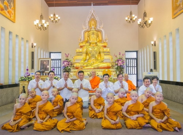 สามเณร ปลูกปัญญาธรรม ปี 5 บรรพชาแล้ว ณ วั...