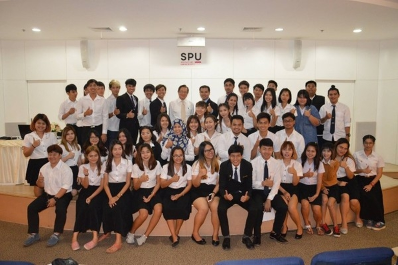 คณะนิติศาสตร์ มหาวิทยาลัยศรีปทุม จัดบรรยา...