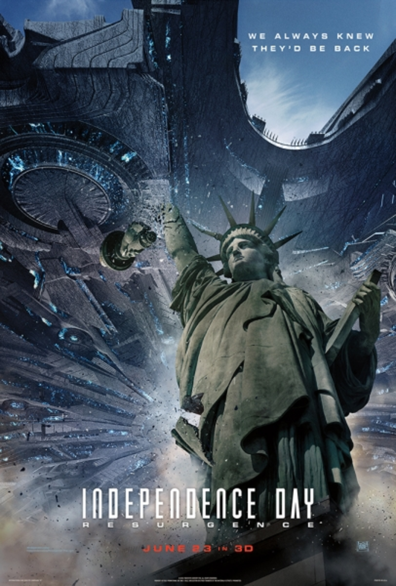 Movie Guide: โจมตีสี่แลนด์มาร์คบนโปสเตอร์ชุดล่าสุด Independence Day: Resurgence 23 มิถุนายนนี้ในโรงภาพยนตร์
