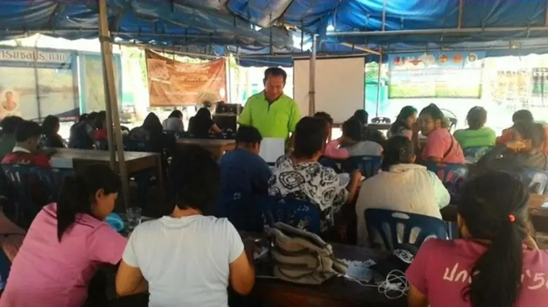 โครงการอบรมเพื่อเพิ่มผลิตภาพการผลิตของเกษตรกรฯอำเภออุ้มผาง