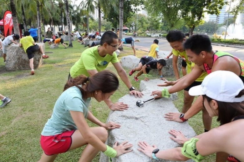 เดอะนอทเฟซ ปลุกขาลุยร่วมกิจกรรม Outdoor Training