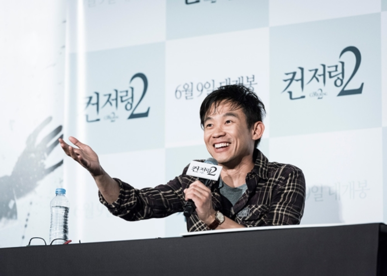 Movie Guide: ผู้กำกับเจมส์ วาน เดินสายร่วมงาน The Conjuring 2 - Press Conference ที่ประเทศเกาหลี