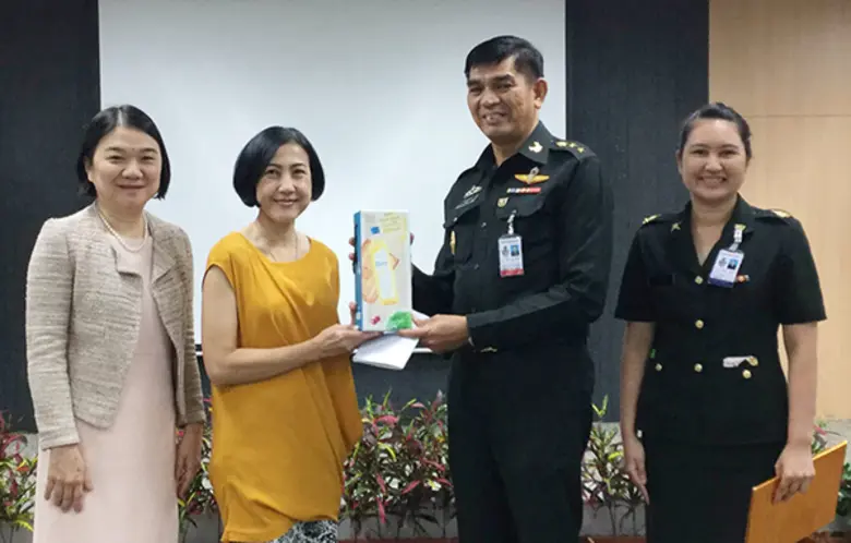 กลุ่มน้ำมันรำข้าวคิง ร่วมกับ รพ.พระมงกุฎเ...