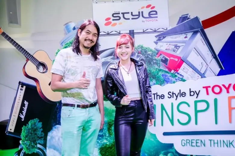 กลุ่มศิลปิน ดารา INSPIIDOL ของคนวัยทีน ร่วมเป็นหนึ่งสร้างแรงบันดาลใจ ในกิจกรรม“The Style by TOYOTA INSPIRALLY Green Thinking”
