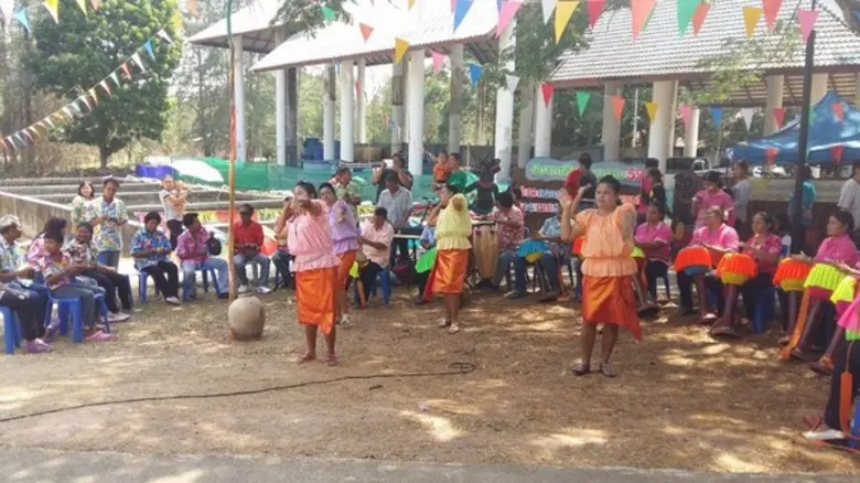 สถาบันทรัพยากรฯ จัดแสดงกลองยาวของคนสิเกา