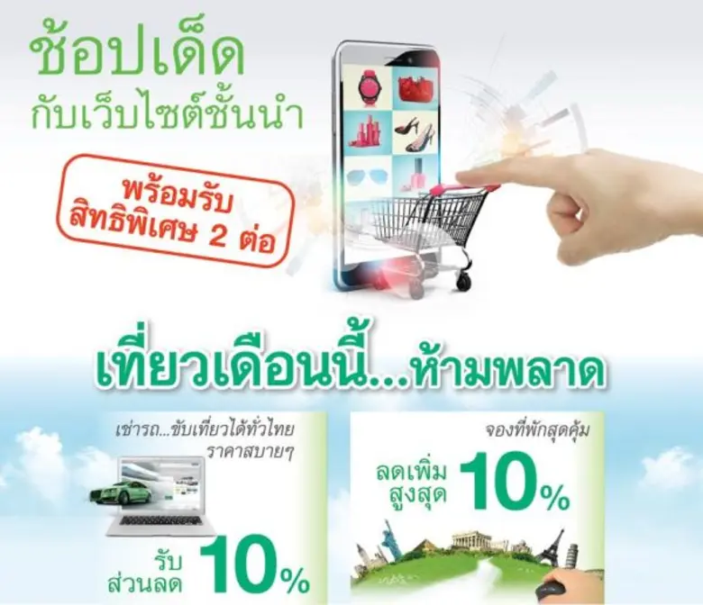 บัตรเครดิต และบัตรเดบิตกสิกรไทยผนึกพลังปล...