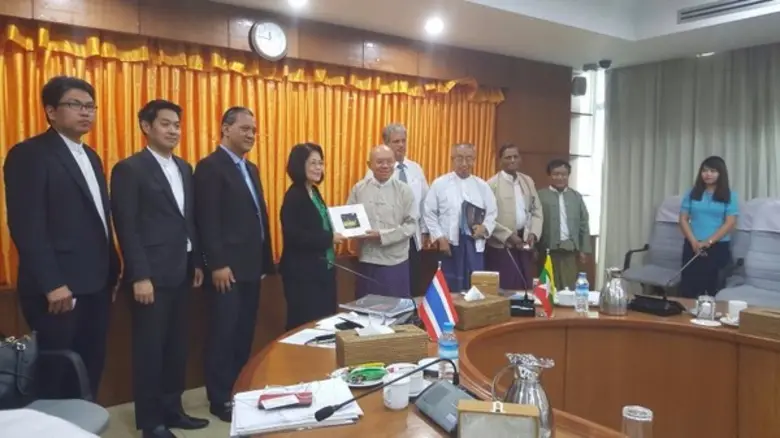 คณะสำรวจลู่ทาง ขยายโอกาสการดำเนินธุรกิจด้านพลังงาน เข้าศึกษาดูงานที่ Union of Myanmar Federation of Chambers of Commerce and Industry