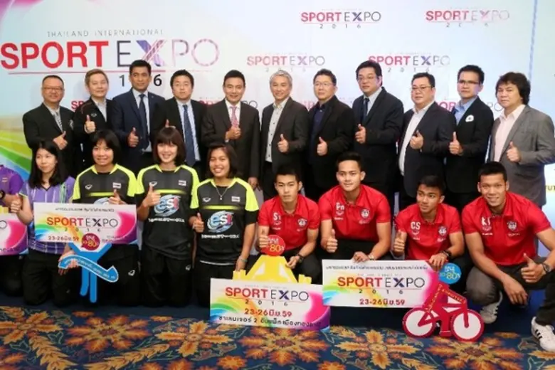 ไทยเบฟฯ ยกทัพนักกีฬาดังร่วมออกบูธในงาน Thailand International Sport Expo 2016