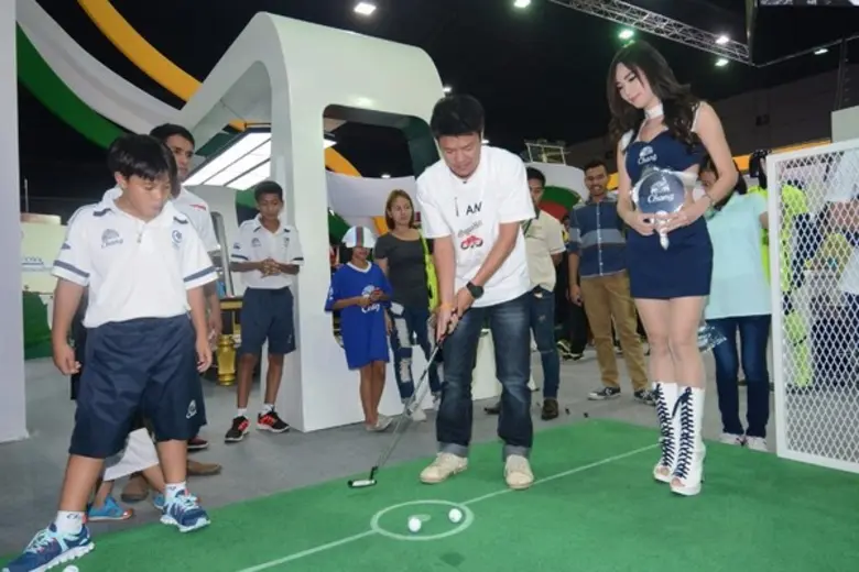 ไทยเบฟฯ ยกทัพนักกีฬาดังร่วมออกบูธในงาน Thailand International Sport Expo 2016