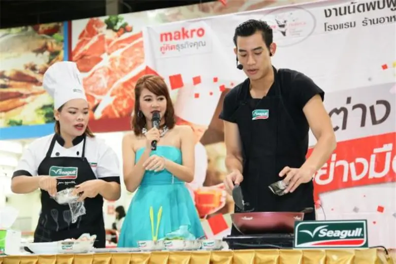 เครื่องครัวสเตนเลส “ซีกัล” ดึงหนุ่มเจ้าเสน่ห์ “บิ๊ก ทองภูมิ” สาธิตเมนูสุดพิเศษในงานแม็คโคร โฮเรก้า
