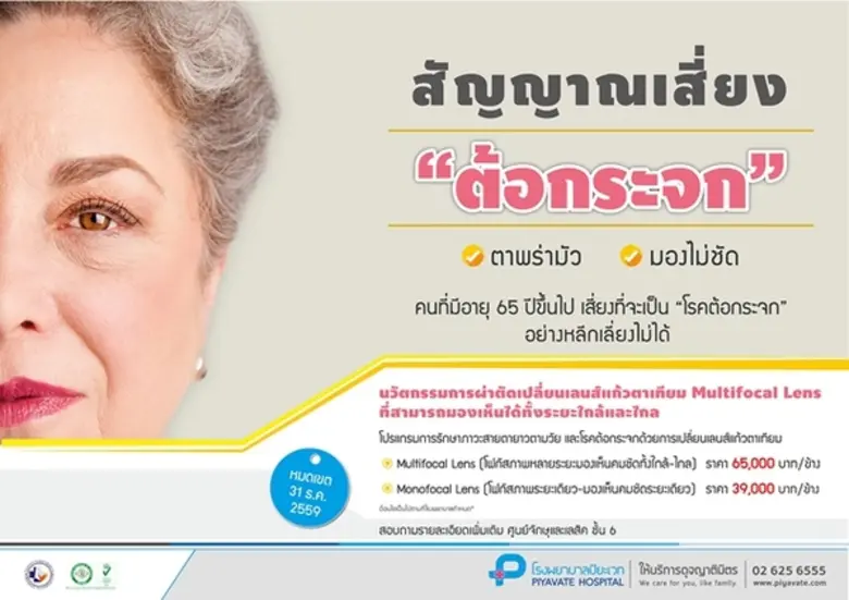 หากคุณกำลังมีปัญหา สายตาพร่ามัว มองไม่ชัด...