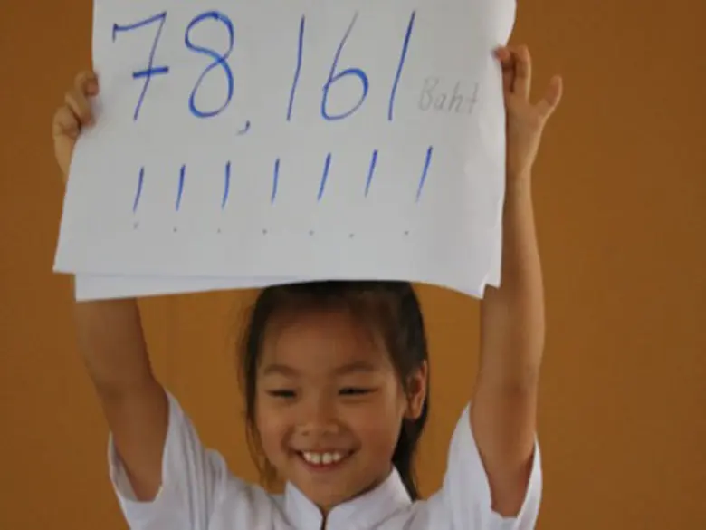 มูลนิธิเครือข่ายพัฒนาบ้านเด็ก แสดงความขอบคุณแก่โรงเรียนนานาชาติเปรมฯ