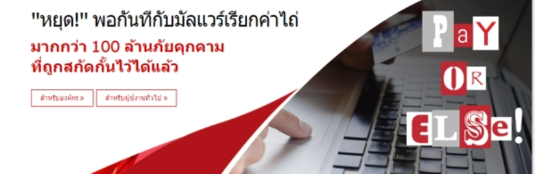 Ransomware: ภัยคุกคามที่รอโอกาส ข้อมูลเบื้องต้นเกี่ยวกับมัลแวร์เรียกค่าไถ่ อะไร อย่างไร และเพราะเหตุใด