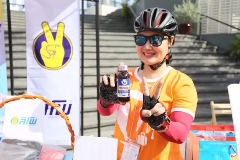 “ลิโพ” เสริมความสดชื่นเพิ่มพลังนักปั่น Thailand Top Vote เที่ยวรอบเกาะรัตนโกสินทร์