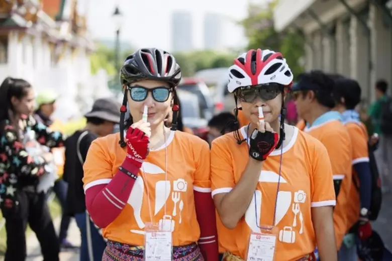 "เป๊ปเปอร์มิ้นท์ฟิลด์" ร่วมทริป Thailand Top Vote ปั่นกินเที่ยวไม่ตกเทรนด์รอบเกาะรัตนโกสินทร์