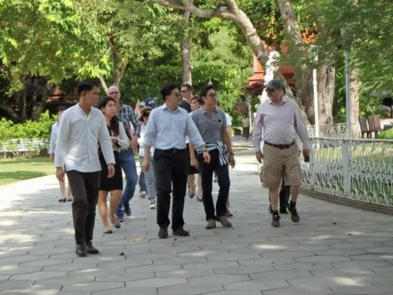 ต้อนรับคณะ OSCE ศึกษาดูงาน โครงการสามพราน โมเดล