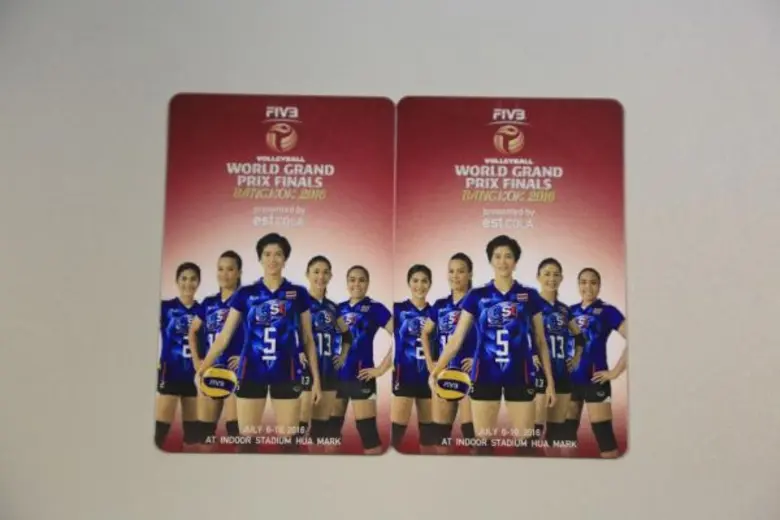 แฟนๆนักตบลูกยางไทย เตรียมลุ้นรับบัตรชมวอล...