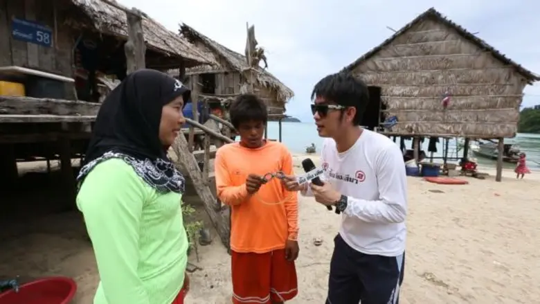 “กุ้ง สุธิราช” ฝ่ามรสุม ตะลุยชนเผ่ามอแกน ท้าพิสูจน์ สุดยอดนักดำน้ำตัวเปล่า