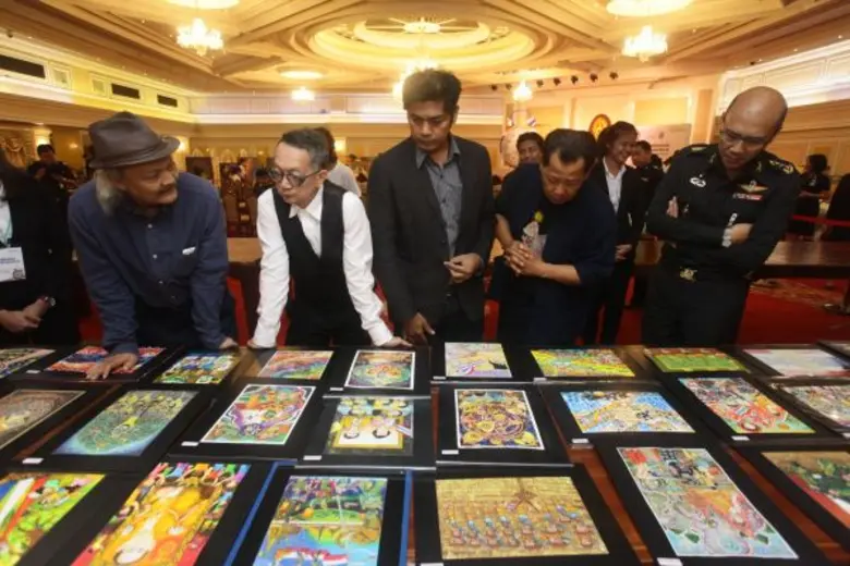 700 ภาพวาด ร่วมประชันความจงรักภักดี  โครงการปลุกจิตสำนึกรู้คุณแผ่นดิน