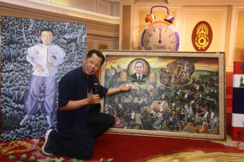 700 ภาพวาด ร่วมประชันความจงรักภักดี  โครงการปลุกจิตสำนึกรู้คุณแผ่นดิน