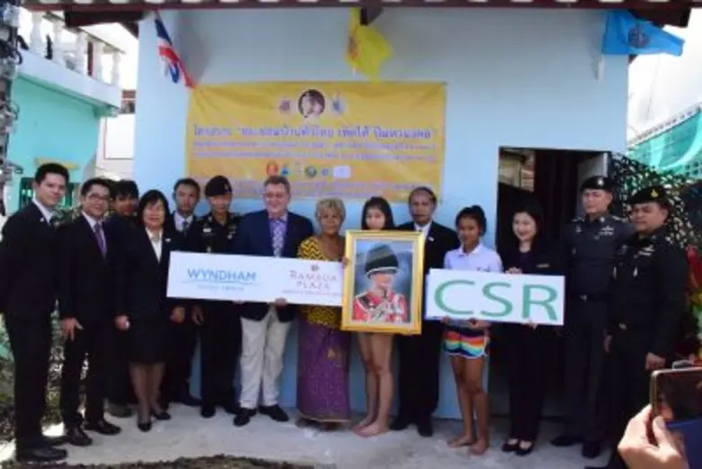 โรงแรมแม่น้ำ รามาดา พลาซา ได้ร่วมสร้างบ้า...