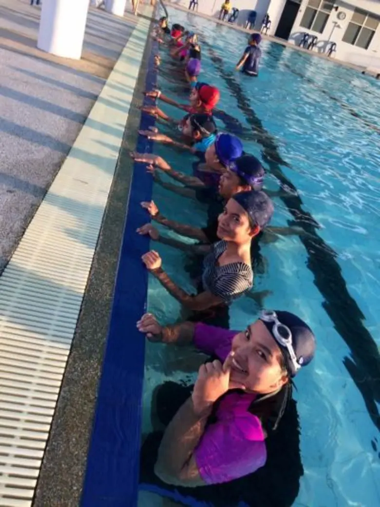 มรภ.สงขลา จัดอบรมว่ายน้ำเป็นเล่นน้ำปลอดภั...