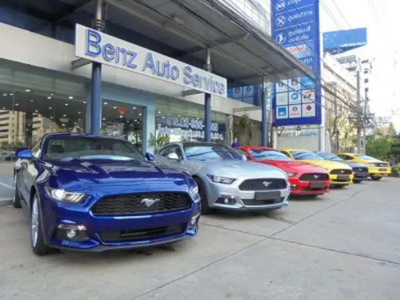 เบนซ์ ออโต้ เซอร์วิส จัดงานเปิดตัว The New Mustang Convertible