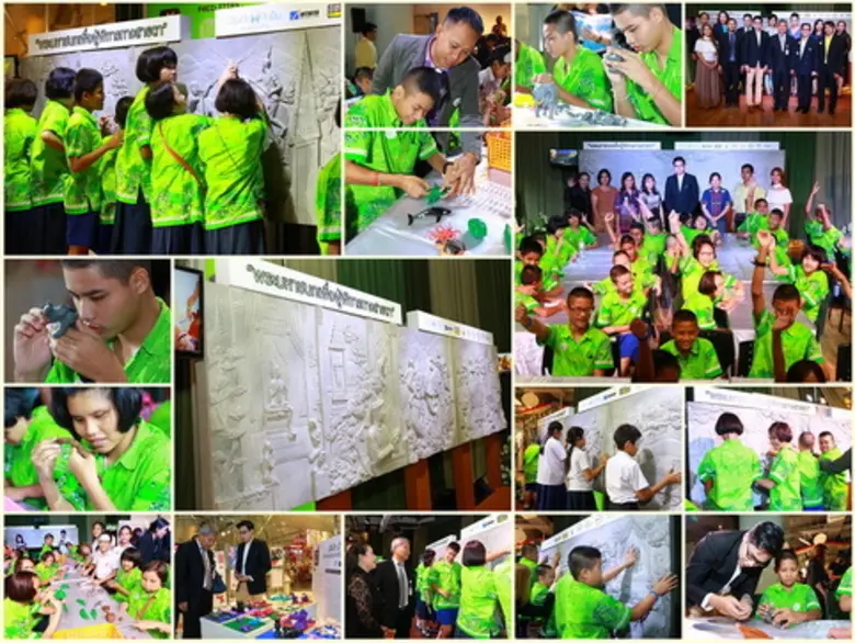 ปันฝัน ปันยิ้ม ผนึก สสส. - ภาคีเครือข่าย สร้างสรรค์ประติมากรรมกำแพงปูนปั้นและการ์ตูนแอนิเมชั่น “พระมหาชนก”