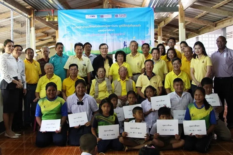 กฟผ. ทีมกรุ๊ป ร่วมกิจกรรมซีเอชอาร์มอบน้ำใจแก่สังคม