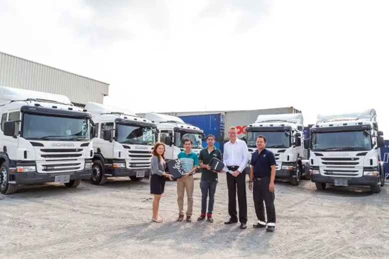 บริษัทสแกนเนีย สยาม จำกัด นำโดย มร.มาร์ติ...