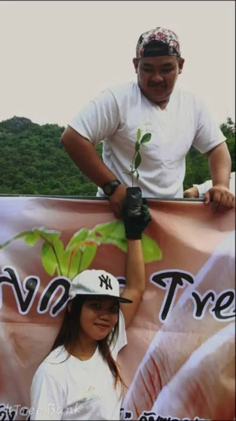 Tree Bank กลุ่มสามเหลี่ยมสร้างสรรค์ อาสาปลูกป่า ณ.วัดถ้ำเขาวง จ.อุทัยธานี