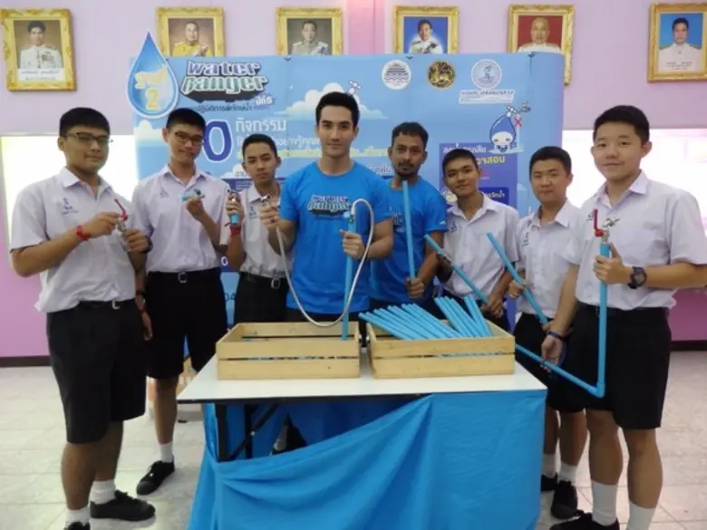 2 หนุ่มหล่อ โบ๊ท-บิ๊กเอ็ม ร่วมทีมแนะนำเคล็ดลับประหยัดน้ำ