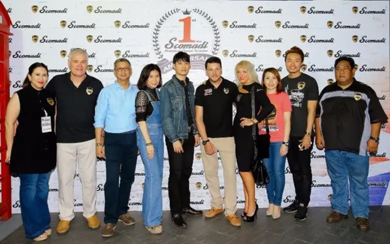 เป้-ตั๊ก-แอนดี้ ร่วมงาน สโกมาดิ ครบรอบ 1 ปี ในไทย