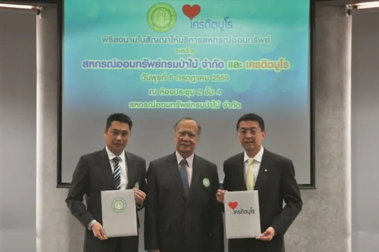 สหกรณ์ออมทรัพย์กรมป่าไม้สมาชิกเครดิตบูโรพลเรือนรายแรก