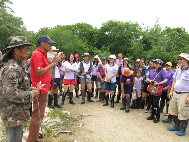 TEAM GROUP Family day ปลูกป่าชายเลน จังหวัดชลบุรี