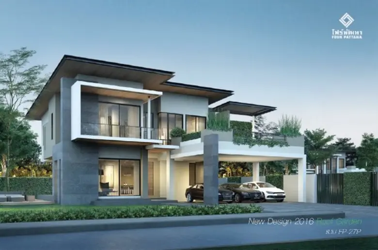 บริษัท โฟร์พัฒนา จำกัด ขอแนะนำแบบบ้าน FP-...