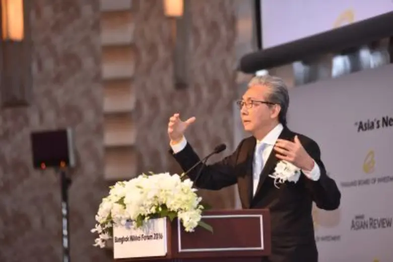 บีโอไอสร้างความมั่นใจนักลงทุนญี่ปุ่น ในงาน Bangkok Nikkei Forum 2016 เตรียมเพิ่มเวลายกเว้นภาษี 13 ปี- ตั้งกองทุนพัฒนาความสามารถแข่งขัน