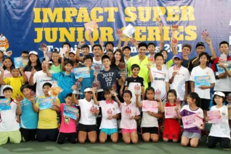 อิมแพ็ค เทนนิส อคาเดมี จบการแข่งขันเทนนิส...